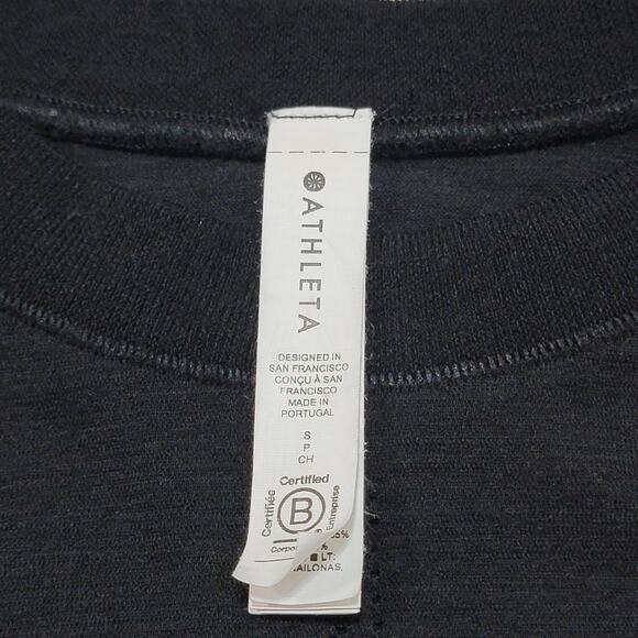 Athleta Merino Wool Base Layer Athletic Long Sleeve Running Workout Top Small - Picture 3 of 7